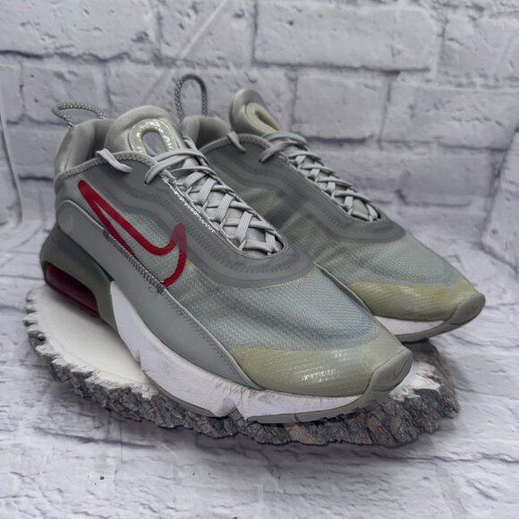Nike Air Max 2090 Smoke Gray University Red DM9101-001 Men’s Size 12 - Picture 4 of 10